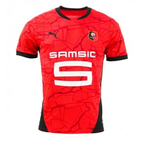 Stade Rennais Domácí Dres 2024-25 Krátký Rukáv